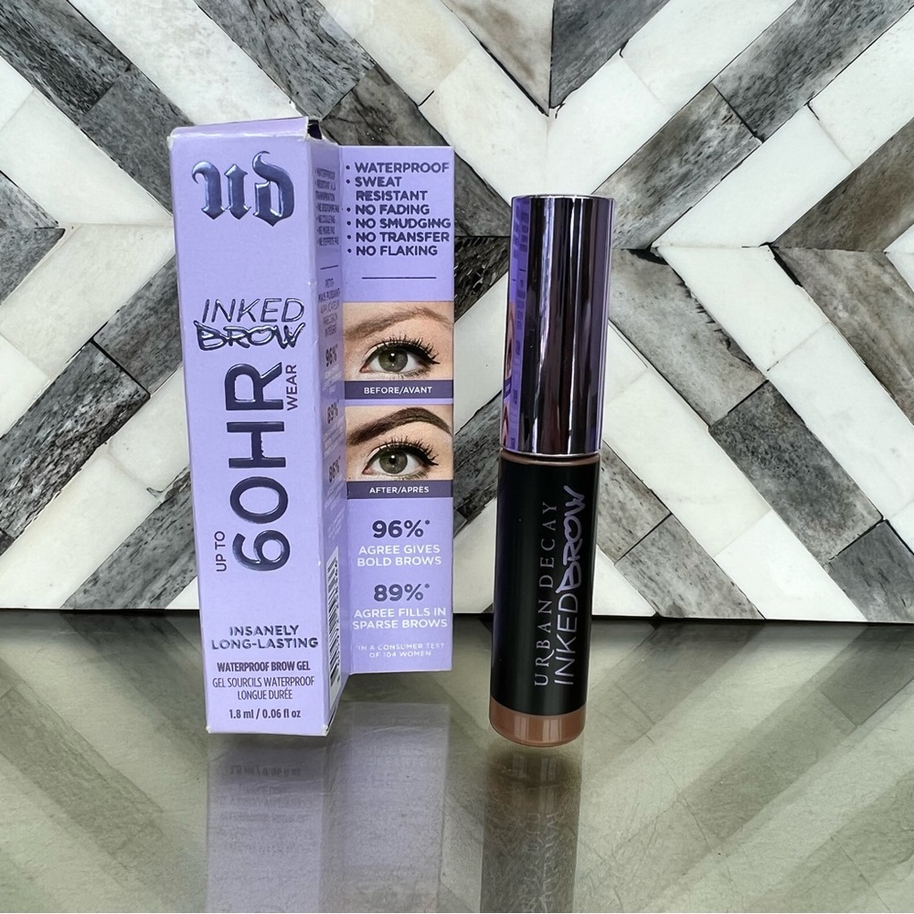 Urban decay inked brow cafe kitty warn medium brown